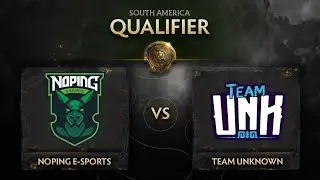 NoPing vs Team Unknown Game 1 - TI10 SA Qualifiers: Lower Bracket R5 w/ 1437 & Aui2000