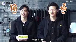 {ENG SUB}190319 Baidu Searching Celebrities Interview - Han Mubo, Qin Fen