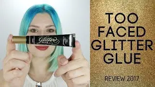 Too Faced Glitter Glue Shadow Primer Review | Youtube