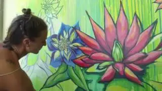 juliaturcato.com - Mural painting fast forward