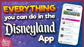 ВСЁ, что можно сделать в приложении Disneyland | Мобильный заказ и многое другое