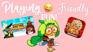 Playing Friendly Run|In Cookie Run : Ovenbreak|Something happened-