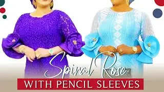 DIY PENCIL SLEEVES with ASYMMETRIC FLOUNCE