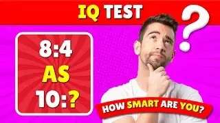 🧠 Are You a Genius? Take the Ultimate IQ Challenge Now! 🎓💡Ultimate IQ test!