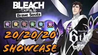 6th Anniversary Aizen MAX TRANSCENDED T20 Showcase | Bleach Brave Souls