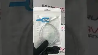 Зарядный универсальный кабель USB 100W 0 5м белый
