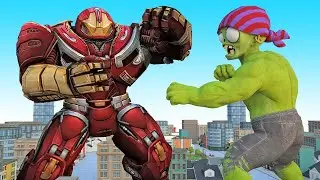 Зло пробуждается! Призрачная статуя мисс Т. и ребёнок дьявола | 3D-анимация героев