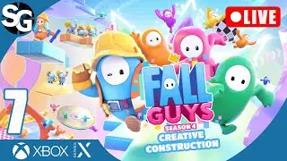🔴 LIVE | FALL GUYS Season 4: Creative Construction (w/ Subscribers & Custom Levels) | Session 7