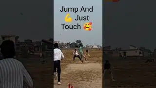 Jump And Just Touch 🥰 #cricket #cricket #fanforever #fanforever #trend #trend #cricketlover #best