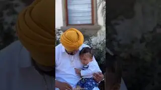 295 locket को देख कर chote sidhu का reaction देखो 🥺#sidhumoosewala #shorts #chotasidhu