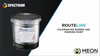 Product videos | RouteLine Chlorinated Rubber Line Marking Paint | Presnted by Meon