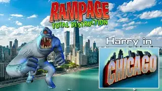 Rampage: Total Destruction - Harry wrecks Chicago