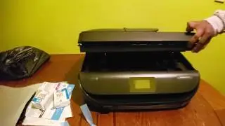 HP Office Jet 5255 All In One Printer (Unboxing Only)