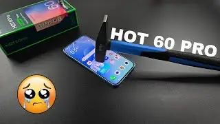 Infinix Hot 60 Pro Screen Scratch Test | Hot 60 Pro Gorilla Glass 7i Durability Test 🛠️🔨