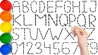 Let's Learn How to Write & read ABC's & 123's For Kids & toddler - Ks Art