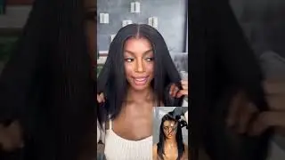 This Yaki Bob Wig looks and feels sooo real 😍 100% human hair,Beautyforever 9th Anniversary
