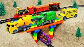 Excavator Finds a Buried Treasure Chest Full of Surprise Toys