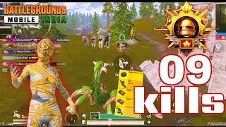 09 kills 🥶/and new update in bgmi ❤️&zwj;🔥and my fast match 💥