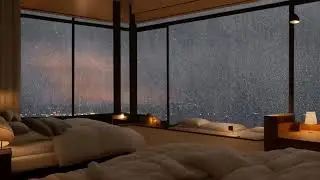 LOUD Deep Thunderstorm & Heavy Rain for Extreme Relaxation, Insomnia Relief, and Instant Sleep 😴