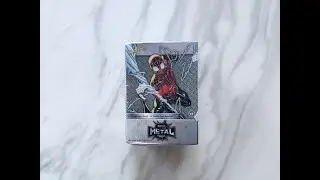 [Cards] Upper Deck Skybox Marvel Metal Universe Spider-man Blaster Box #2 Unboxing