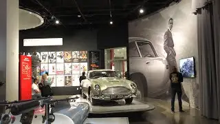 Видеообзор: Выставка, посвященная Джеймсу Бонду 007, в автомобильном музее Петерсена в Лос-Анджел...
