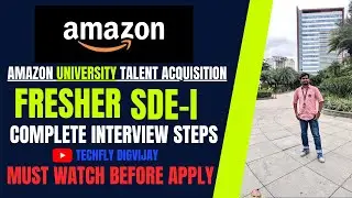 Land Your Dream Job at Amazon | SDE-1 Application Guide for 2025 Grads