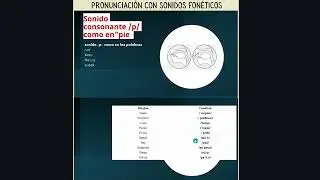 SONIDO CONSONANTE /P/ l  001