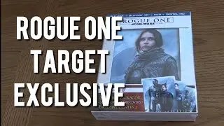 Rogue One A Star Wars Story TARGET EXCLUSIVE Bluray 3D + Blu-ray + DVD + Digital HD
