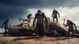 They Hunted a Giant to Survive | Prehistoric Night of Fear #prehistoricsurvival