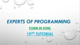 HTML 5 tutorials for beginners in Urdu Hindi (19th tutorial) Forms in HTML