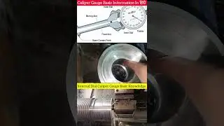 Internal Dial Caliper Gauge Basic Knowledge 🤔 | Cnc ऑपरेटर Interview मे पूछ सकते 🤔 हैं .!