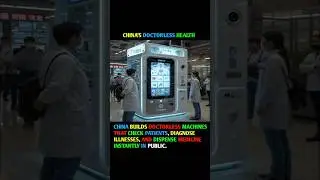China's Doctorless Health machine #wow #china #doctor