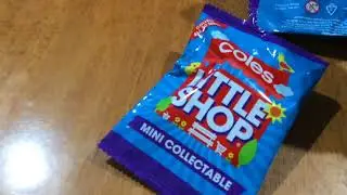 Coles Little Shop Unboxing