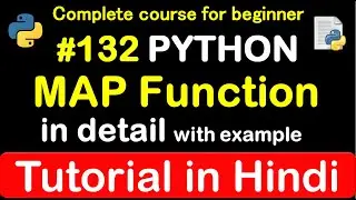 #132 what is MAP function in python // Complete Python tutorial(2020)