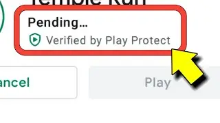Pending Verified By Play Protect