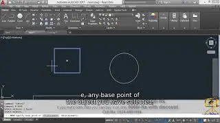 AutoCAD how to move object and AutoCAD copy command.