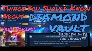 Bug with Diamond Vault Tokens?! | Things You Should Know About Diamond Vault | Mobile Legends
