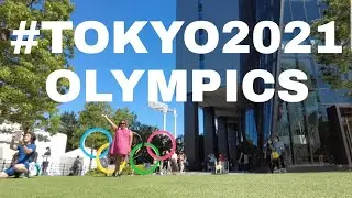 Olympics 2021 Scenes from around the Tokyo Olympic Statium and Tokyo Olympic Museum #tokyo2020