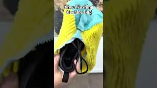 Shoe Washing Machine Bag &ndash; 360&deg; Deep Clean, Reusable Laundry Bag for Washer - Sneaker Cleaner Bag