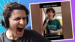 Oh Holy Night -  Cover by John Andrew Ras - Reaction