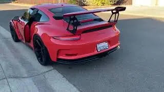 2016 Porsche 911 GT3RS Cold Start w/ GMG exhaust