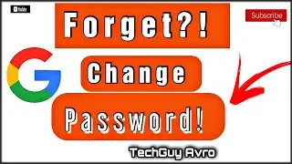 How to change google account password in mobile || Easy way || TechGuy Avro ||