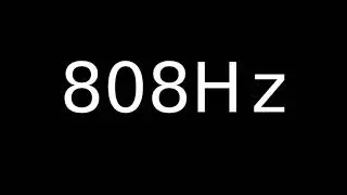 Speaker Sound Test 808Hz