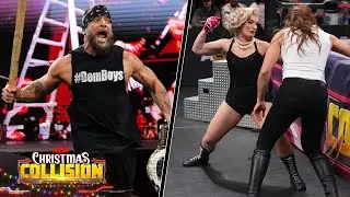 CHAOS erupts between the Conglomeration, Death Riders & Toni Storm! | AEW Collision, 12/25/25