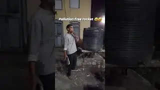 pollution free rocket 🤣