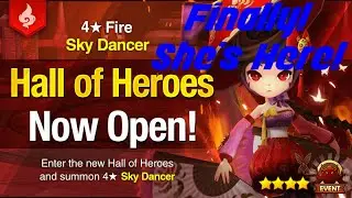 Summoners War July 2020 Hall of Heroes Hwahee the Fire Sky Dancer Showcase and Evaluation: Finally!
