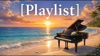 [Playlist] 인어와 피아노 🎹  잔잔한 파도소리와 편안한 피아노 연주를 인어와 함께 들어보세요.