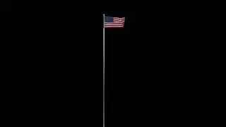 USA Flag GIF Animation for Projects and Presentations