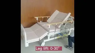 Multi-functional Manual Crank Nursing Bed