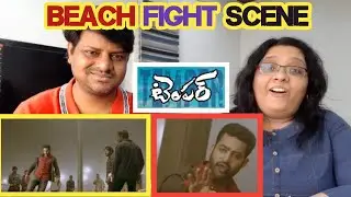 Temper Beach Fight Scene REACTION | Jr Ntr | Temper Movie Scenes | JR NTR REACTION | Puri Jagannadh